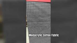 Modacrylic хлопко-бумажная ткань