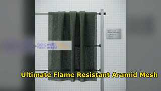 600D Para Aramid Mesh Flame Resistant Protective Fabric