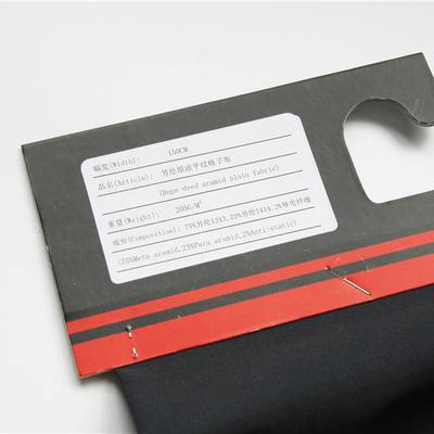 пламя простой текстильной ткани Aramid стопа сулоя 205gsm превосходное - retardant