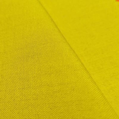 простой сплетя цвет ткани 150gsm Para Aramid меты желтый