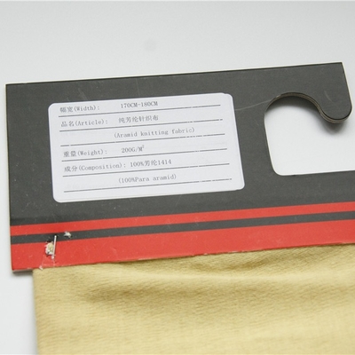 Анти- отрезок и огнезащитные Para Aramid связали толщину ткани 0.8mm