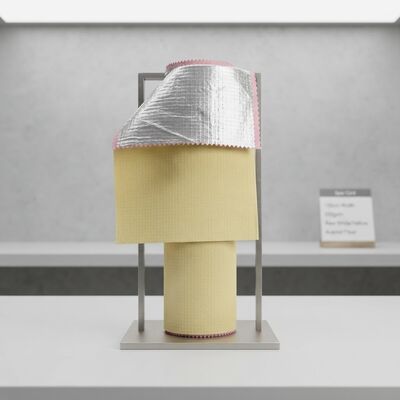 Протяженность ролика 100 м. Настраиваемая огнестойкая ткань, обеспечивающая тепловую устойчивость 260C 15% Подходит для защитной одежды