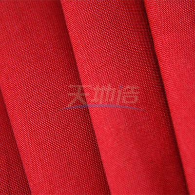 Красная ткань 240gsm вискозы Aramid для защитной одежды