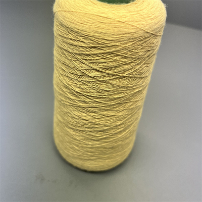 Желтый цвет пряжи 60TEX Para Aramid на NE 20/2 перчаток или тканей