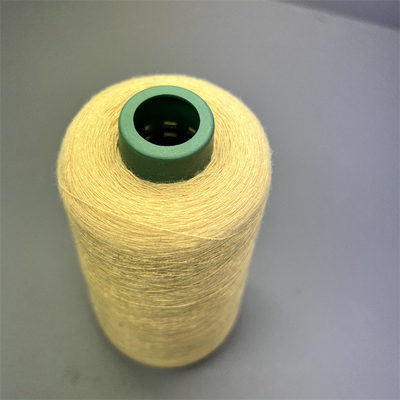 Желтый цвет пряжи 60TEX Para Aramid на NE 20/2 перчаток или тканей