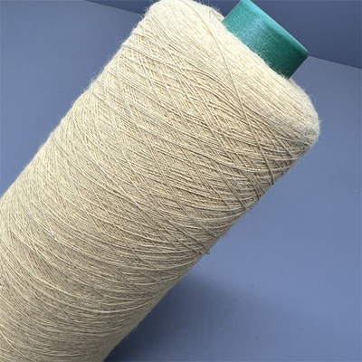 Желтый цвет Ne18/2 пряжи волокна 66TEX Para Aramid сырцовый для отрезанных устойчивых перчаток