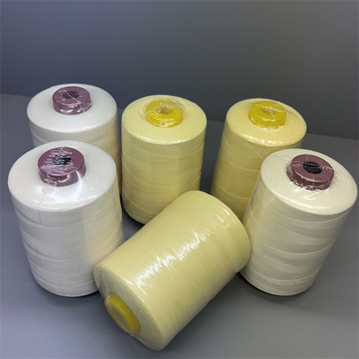 Поток 90TEX Para Aramid сырцовый желтый шить для шить Ne20/3