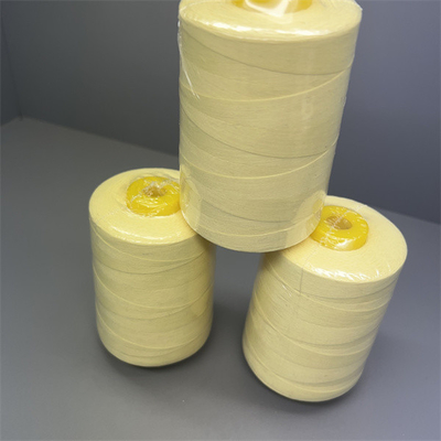 Шить EN469 Para Aramid продевает нитку сырцовый желтый цвет с высокопрочным