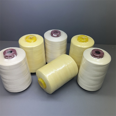 Веревочка занавеса шить потока NFPA1971 Para Aramid сырцовая желтая