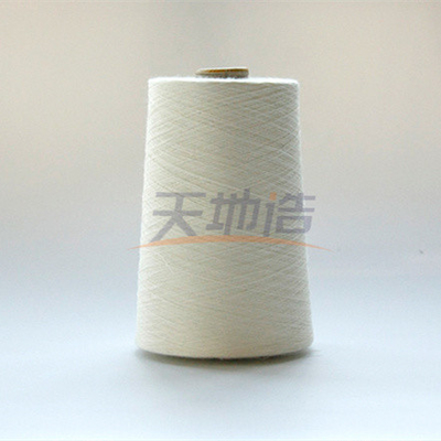 Белая пряжа Aramid меты Ne35/2 для соткать или Kintting